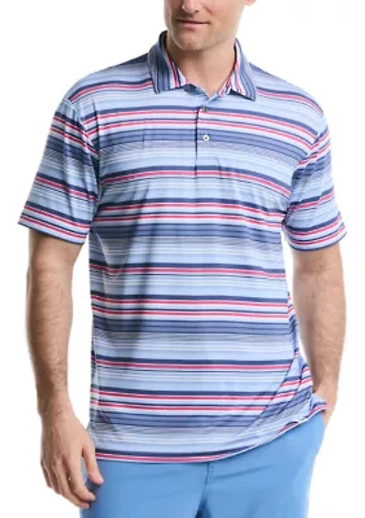 Patriotic Stripe Polo Shirt