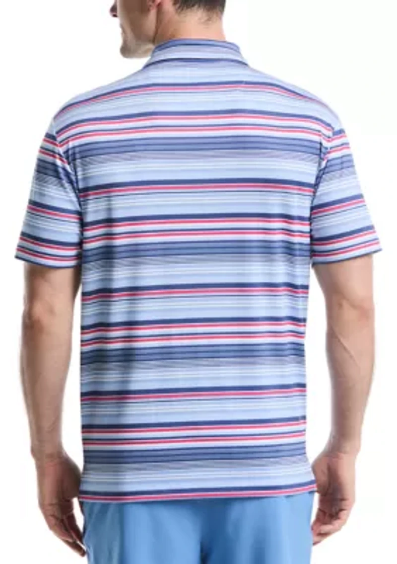 Patriotic Stripe Polo Shirt