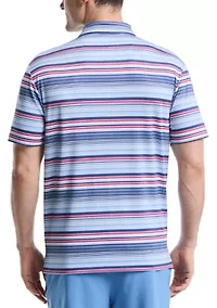 Patriotic Stripe Polo Shirt