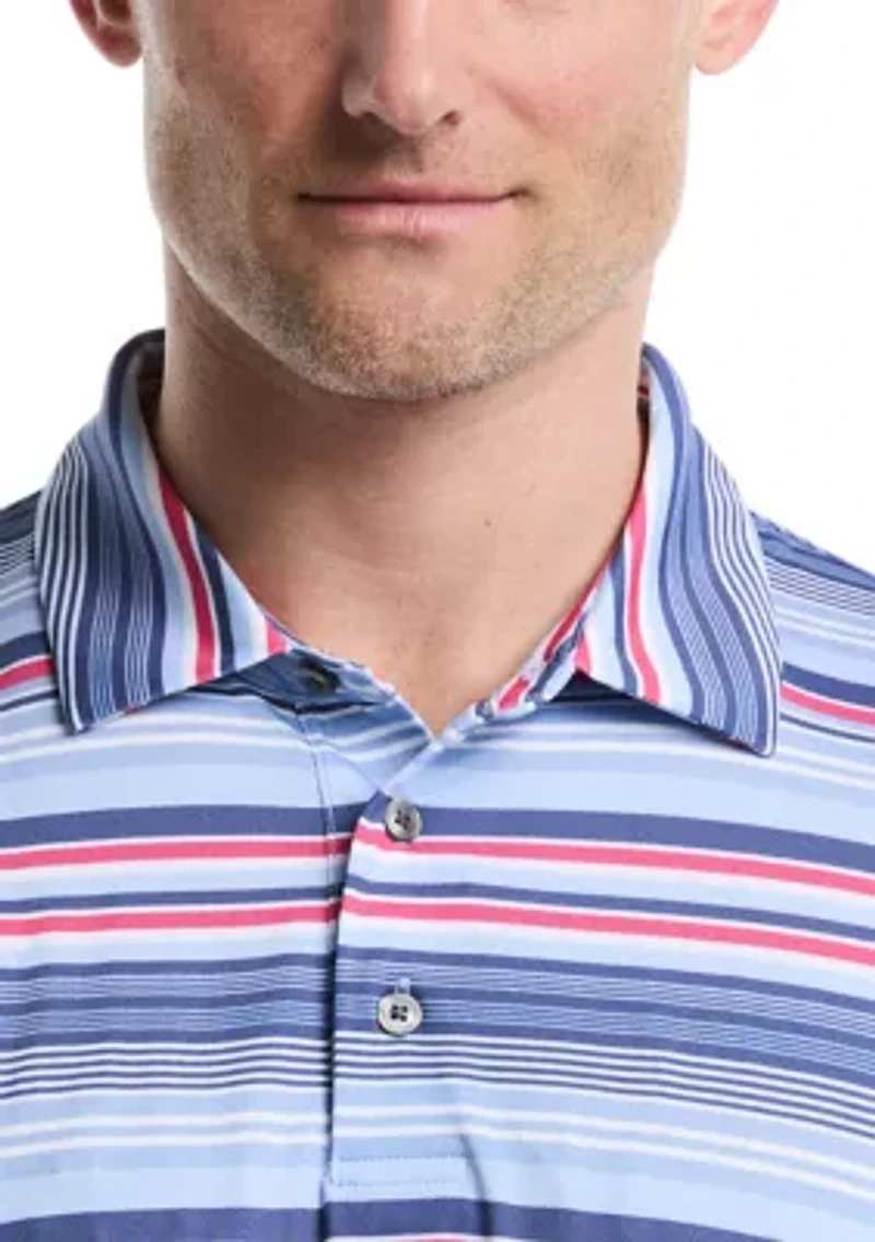 Patriotic Stripe Polo Shirt