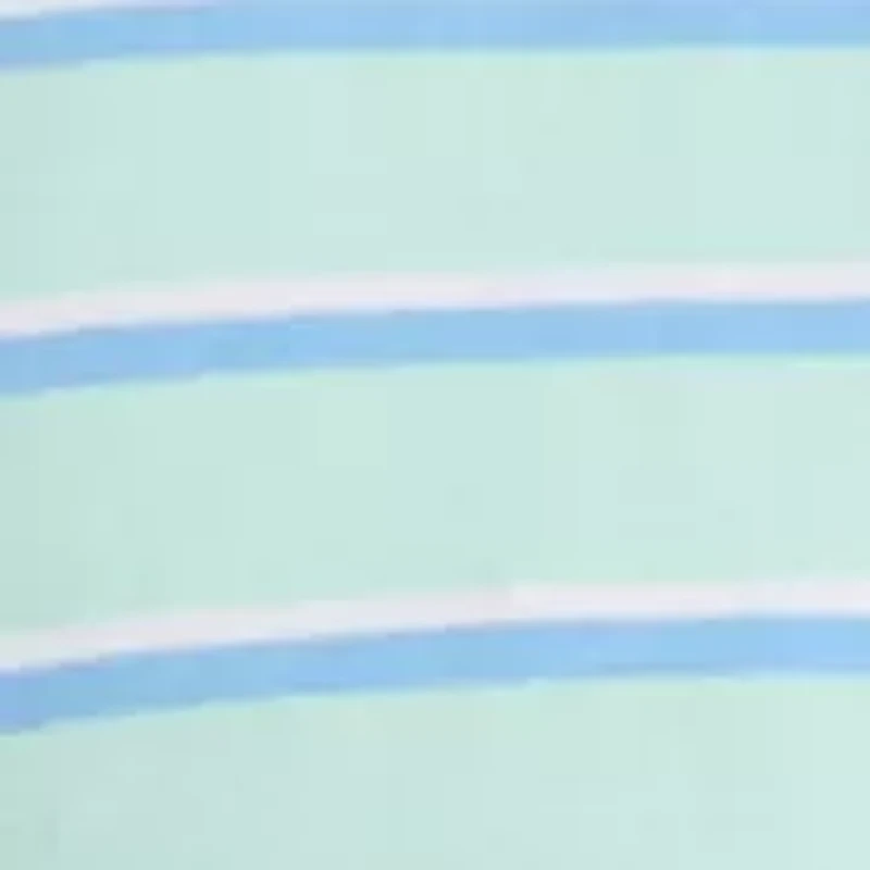 Short Sleeve Two Tone Stripe Polo Shirt