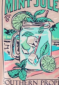 Big & Tall Mint Julep Graphic T-Shirt