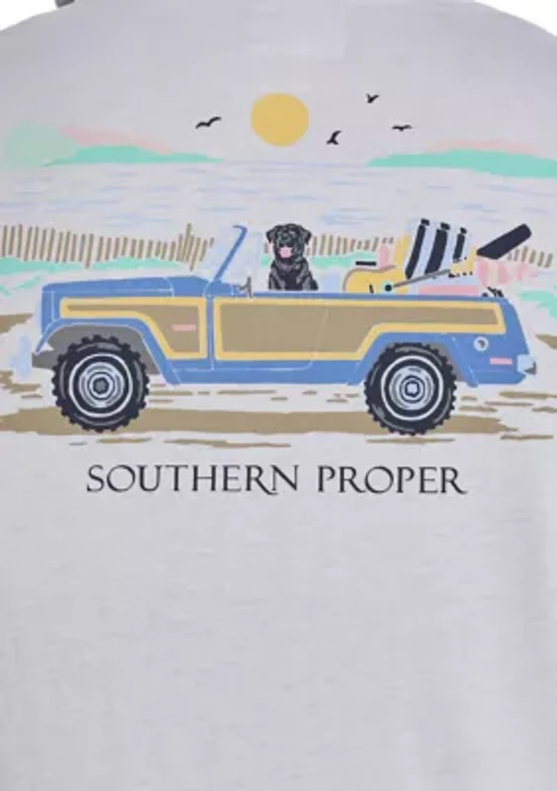 Big & Tall Beach Trip Graphic T-Shirt