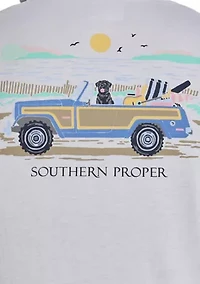 Big & Tall Beach Trip Graphic T-Shirt