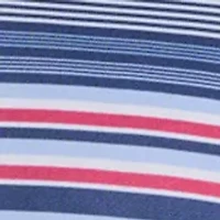 Big & Tall Short Sleeve Patriotic Stripe Polo Shirt