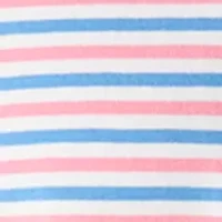 Men's Short Sleeve Striped Polo Shirt