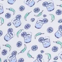 Men's Spicy Drink Print Polo Shirt