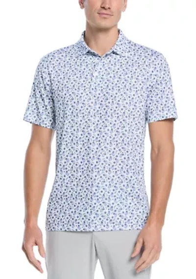 Men's Spicy Drink Print Polo Shirt