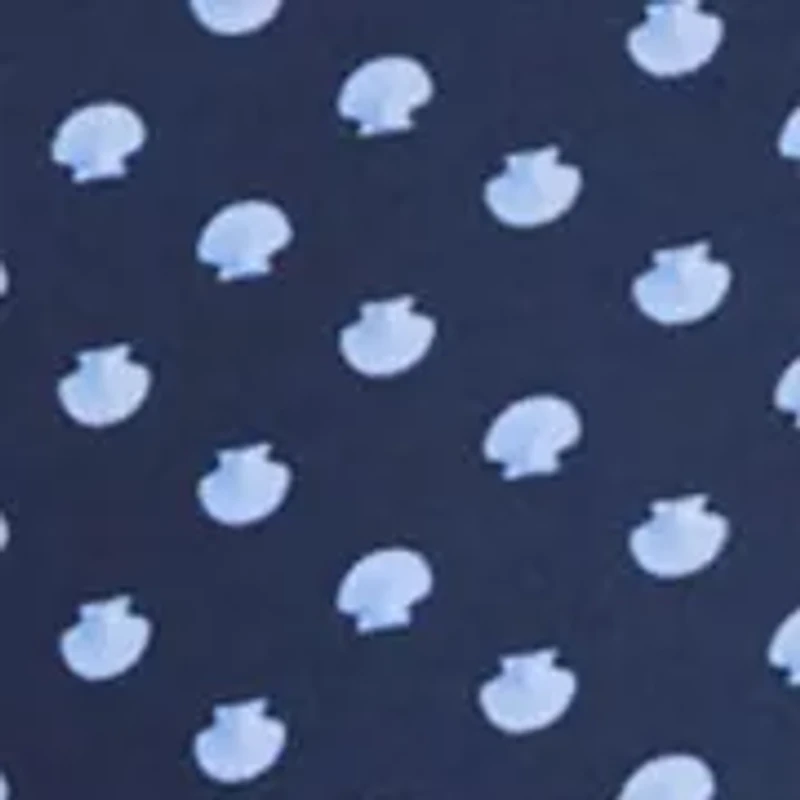 Men's Shell Print Polo Shirt