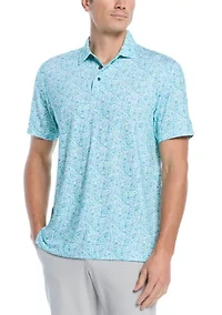 Men's Short Sleeve Marine Life Polo Shirt