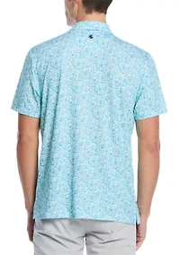 Men's Short Sleeve Marine Life Polo Shirt