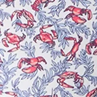 Men's Crustacean Print Polo Shirt
