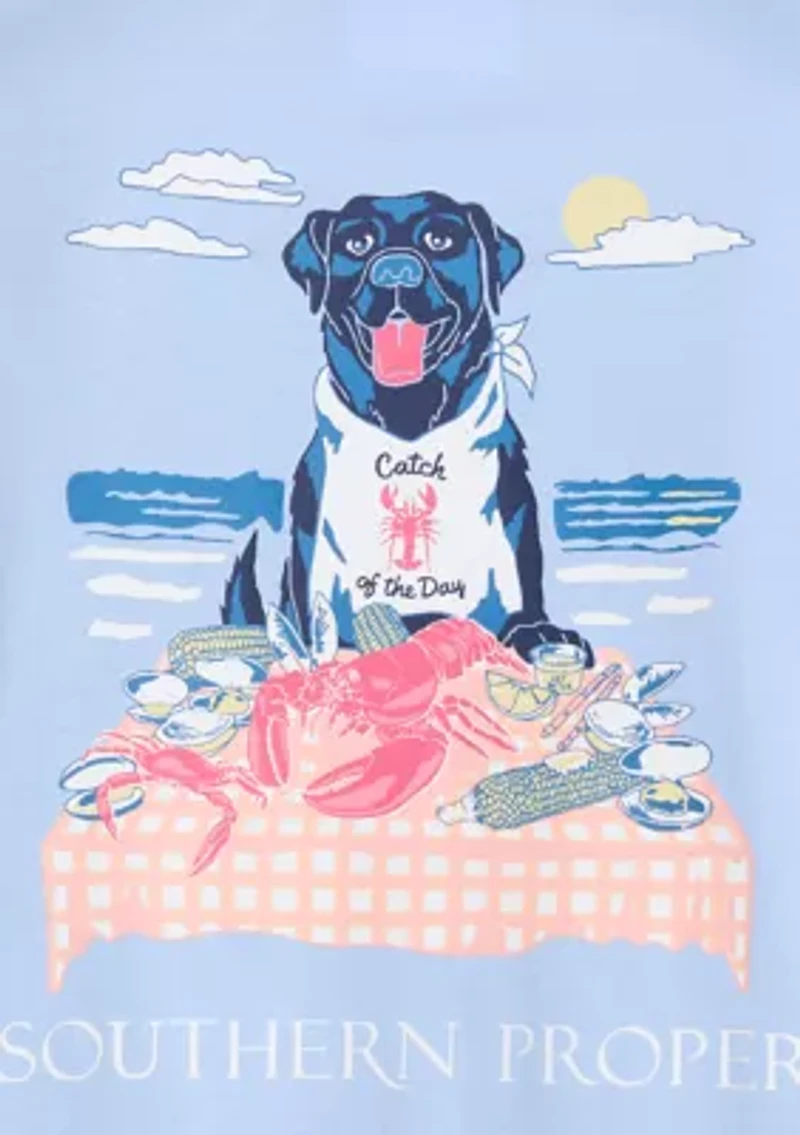 Men's Short Sleeve Clam Bake Graphic T-Shirt