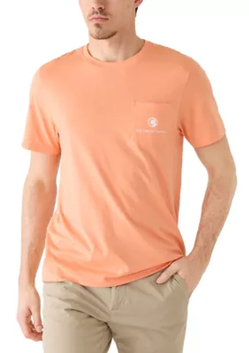 Men's Short Sleeve Painterly Turtle Graphic T-Shirt