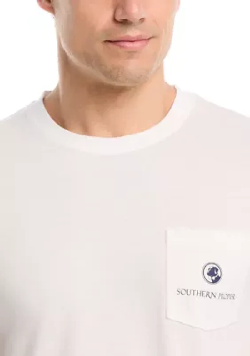 Men's Beach Flag Graphic T-Shirt