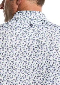 Big & Tall Spicy Drink Printed Polo Shirt