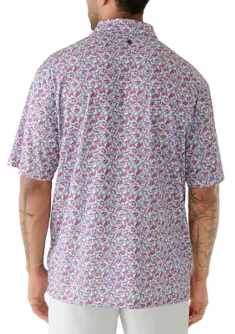 Men's Tall Crustacean Polo Shirt