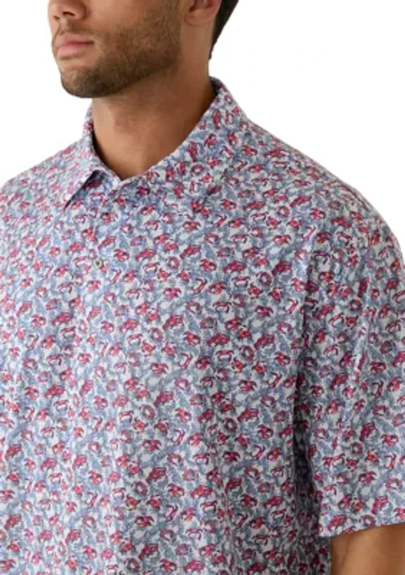 Men's Tall Crustacean Polo Shirt