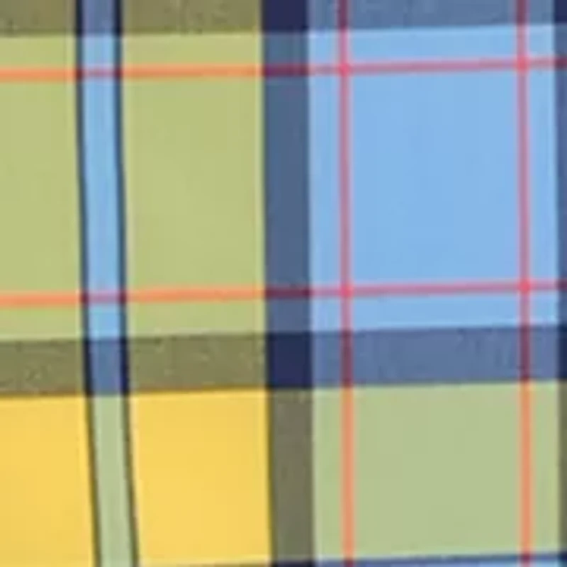 Long Sleeve Plaid Woven Shirt