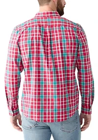 Long Sleeve Plaid Shirt