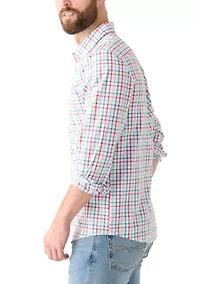 Long Sleeve Plaid Shirt