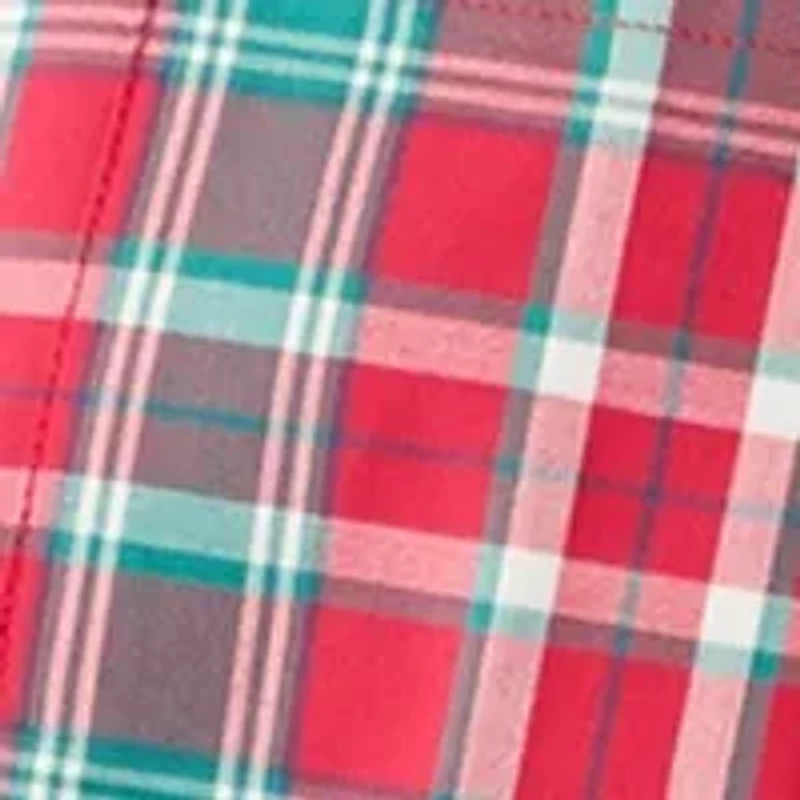 Big & Tall Plaid Printed Shirt