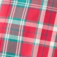Big & Tall Plaid Printed Shirt