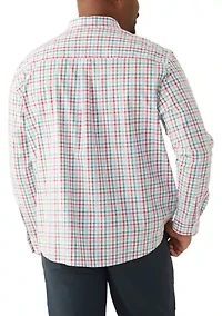 Big & Tall Long Sleeve Plaid Shirt
