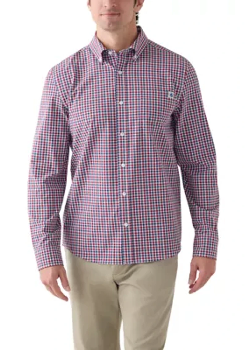 Long Sleeve Multi-Color Plaid Shirt
