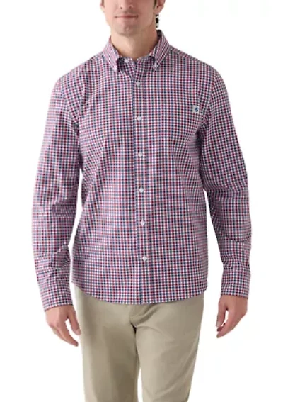 Long Sleeve Multi-Color Plaid Shirt