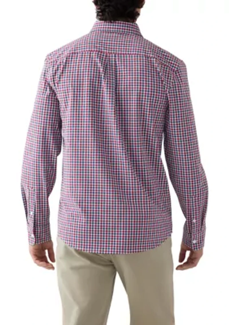 Long Sleeve Multi-Color Plaid Shirt