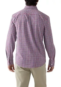 Long Sleeve Multi-Color Plaid Shirt