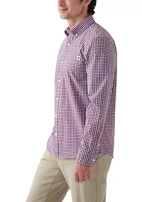 Long Sleeve Multi-Color Plaid Shirt