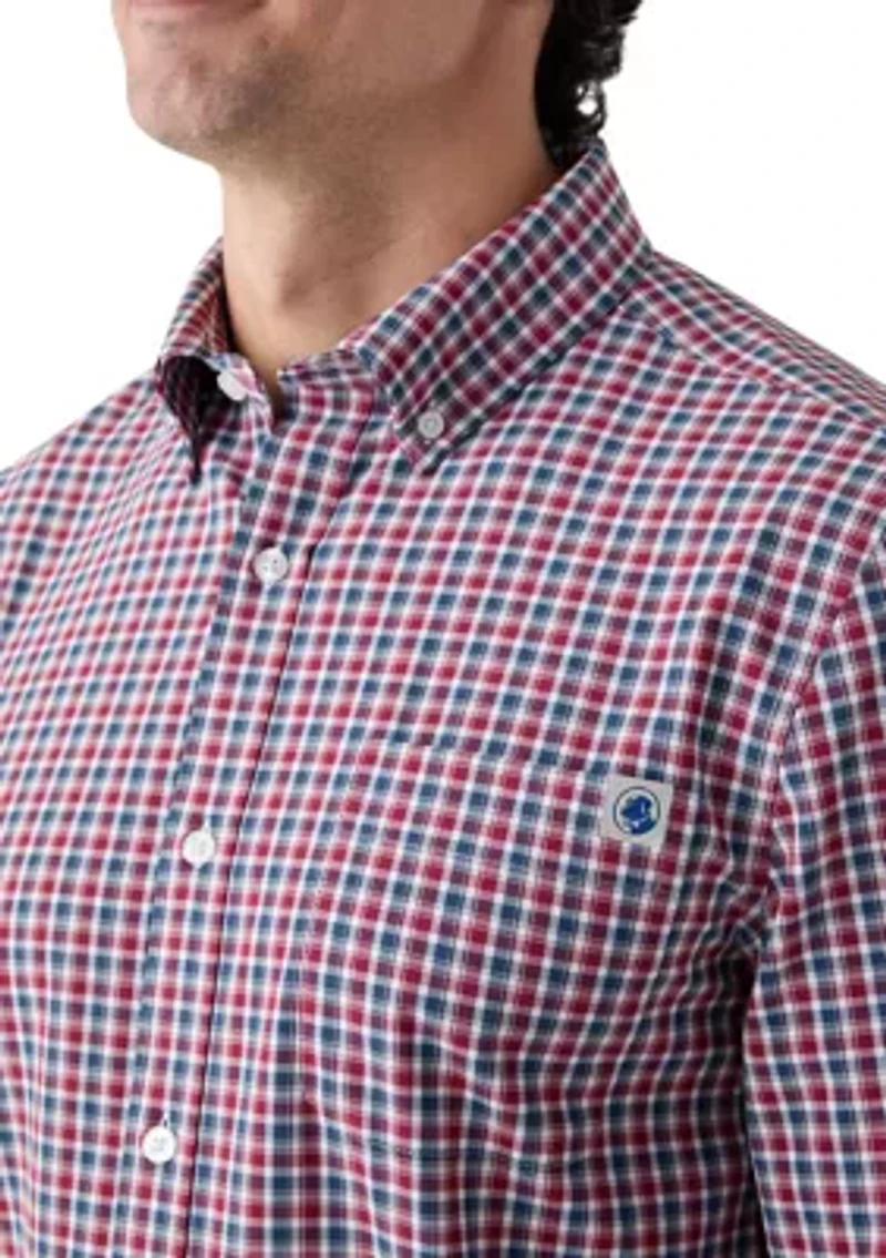 Long Sleeve Multi-Color Plaid Shirt