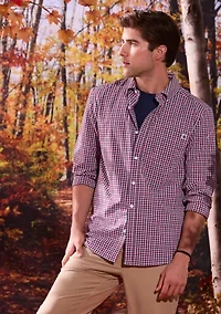Long Sleeve Plaid Shirt