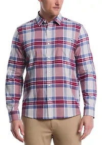 Long Sleeve Plaid Flannel Shirt