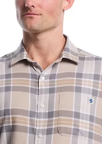 Long Sleeve Plaid Flannel Shirt