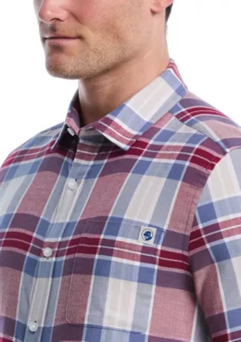 Long Sleeve Plaid Flannel Shirt