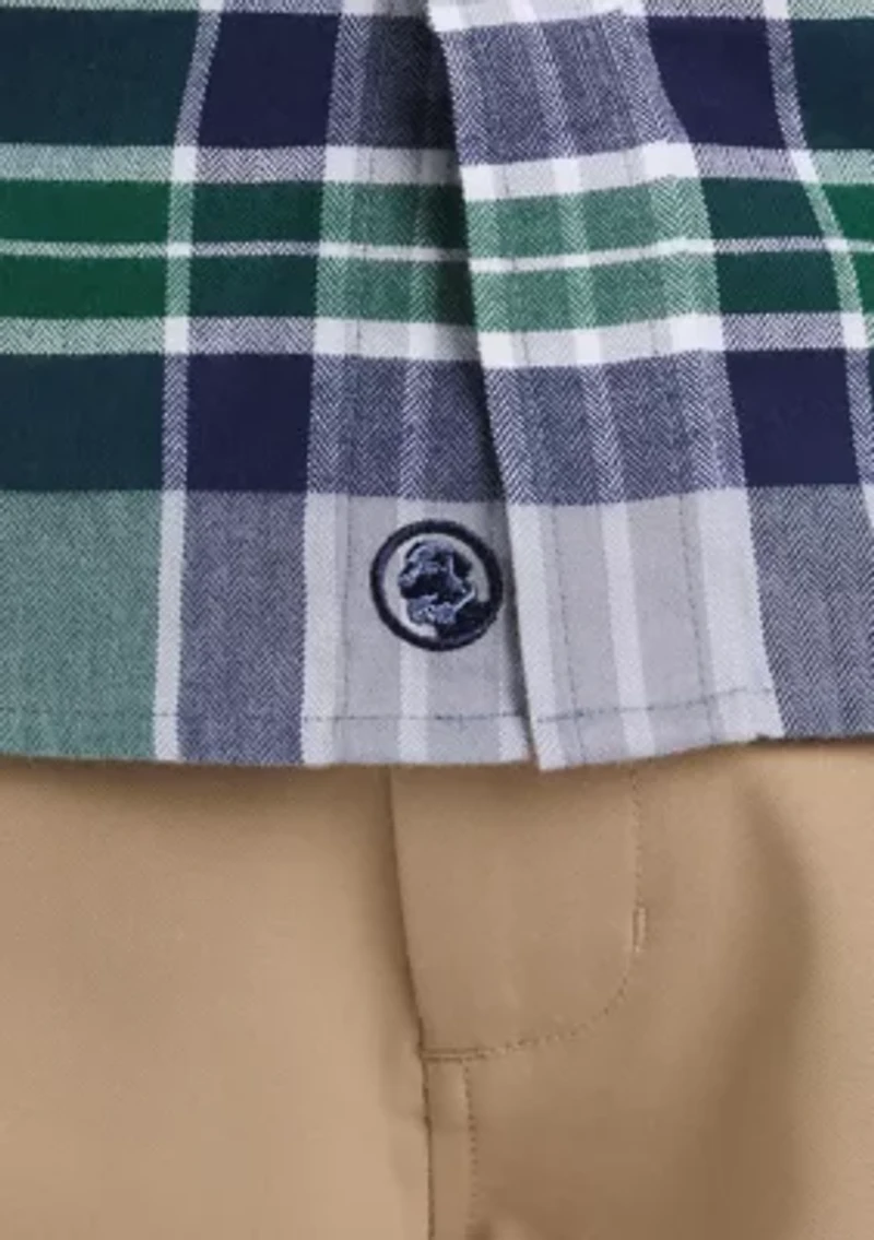 Long Sleeve Plaid Flannel Shirt