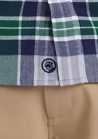 Long Sleeve Plaid Flannel Shirt