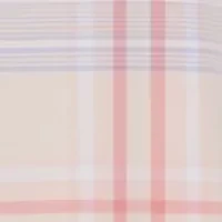 Short Sleeve Madras Plaid Woven Shirt