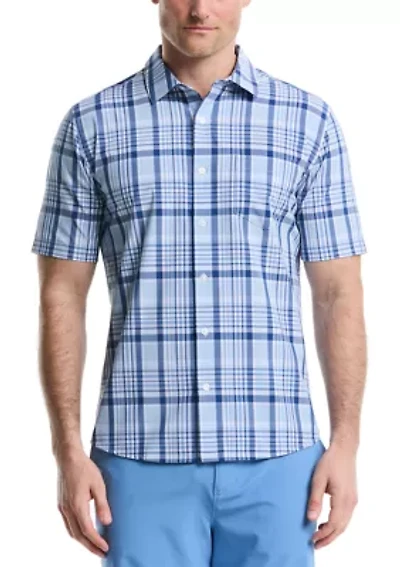 Woven Plaid Shirt