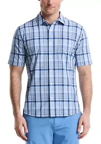 Woven Plaid Shirt