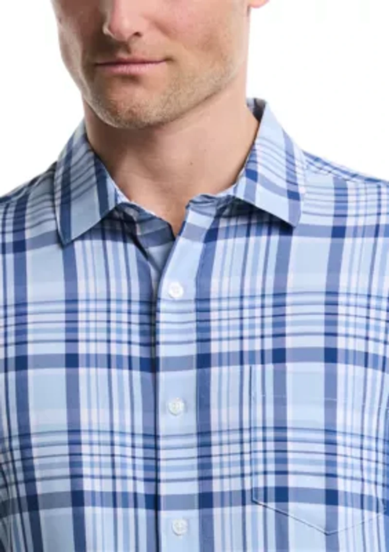 Woven Plaid Shirt