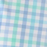 Big & Tall Short Sleeve Multi Gingham Woven Plaid Shirt