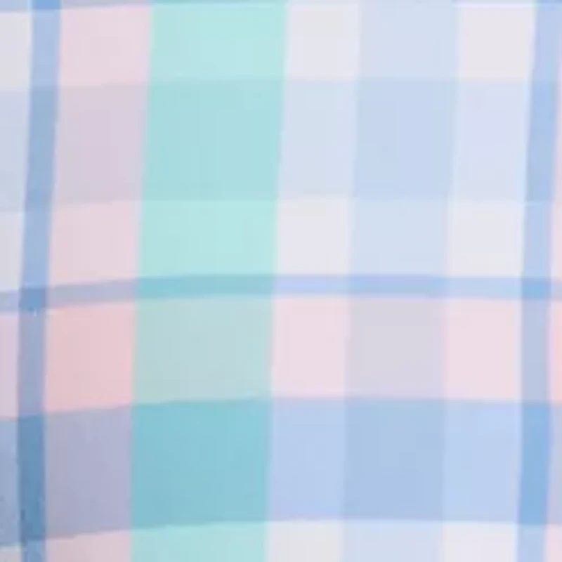 Men's Short Sleeve Plaid Shirt