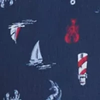 Patriotic Nautical Printed Shirt