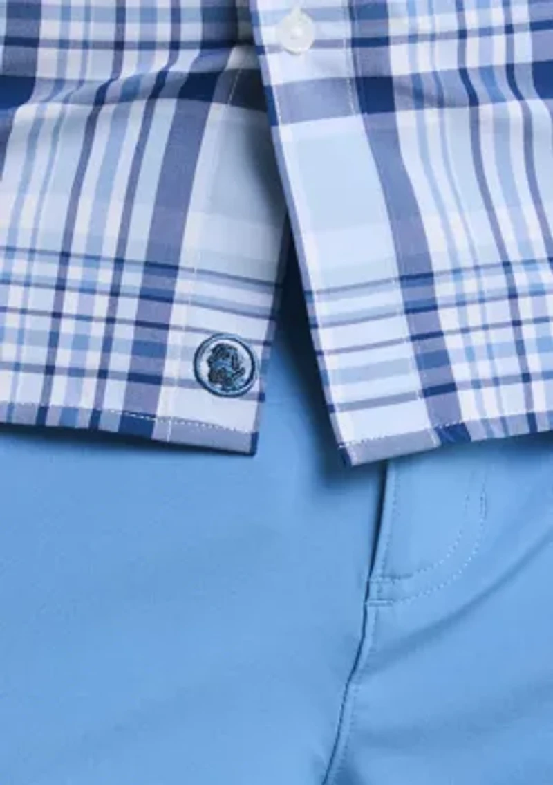 Big & Tall Printed Button Down Shirt