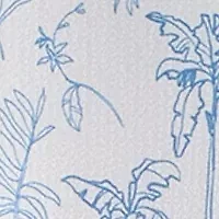 Big & Tall Seersucker Printed Shirt