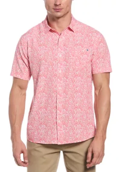 Men's Short Sleeve Collared Shirt